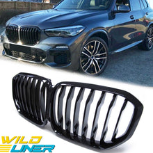 Gloss Black Front Kidney Grille Grill for BMW X5 G05 2019-2023 fg15