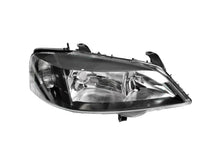 Pair Black Headlights Head Lamps For Holden Astra TS 1998-2006