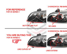 LH+RH Head Light Front Lamp Non Projector For Holden Commodore VE S2 2010-2013 SS SV6 Headlight