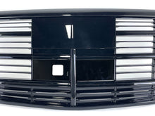 Gloss Black Front Bumper Grill for Mercedes W223 S400 S500 S450 S580 2021-2023