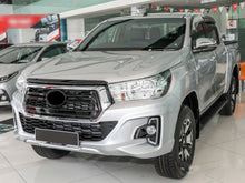 Black/Chrome Front Bumper Grill forToyota Hilux N80 SR SR5 Rogue 2018 - 2020