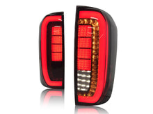 Smoke Black LED Tail Rear Lamp Lights For Nissan Navara NP300 D23 2015-2023 w/ Sequential Turn Signal