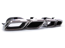 C63 AMG Style Rear Diffuser + Chrome Tips For Mercedes C205/A205 Coupe Convertible AMG 2015-2021