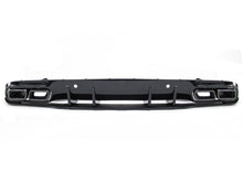 C63S Style Rear Diffuser + Quad Black Exhaust Tips for Mercedes W205 C205 AMG Coupe C43 2015-2021