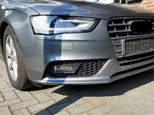 Chrome/Black Honeycomb Fog Light Grille Cover for Audi A4 B8.5 Non S-line 2013-2016 fg230