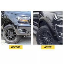 Fender Flares Matt Black Wheel Arch Widen 28mm For Ford Ranger PX2 MK3 2015-2022