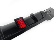 Gloss Black Rear Diffuser w/ LED Light For BMW E90 E91 M Sport 2005–2012