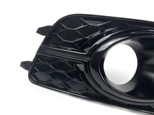 All Black Fog Light Grille Covers Left+Right Audi A6 C7 S-Line S6 2012-2015
