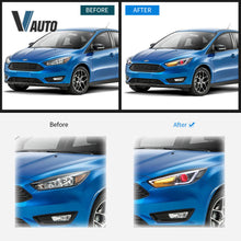 LED Headlights With Demon Eyes Sequential Turn Signal For 2015-2018 Ford Focus