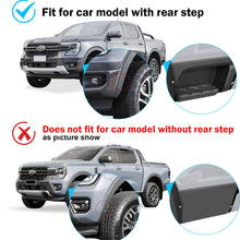 Fender Flares Set For Next-Gen Ford Ranger Wildtrak 2022-2025 Wheel Arch Guard (No Sensor)