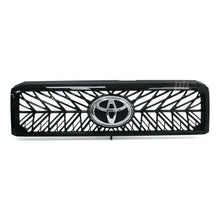 Gloss Black Front Grille for Toyota Landcruiser 76 78 79 Series 2007-2015