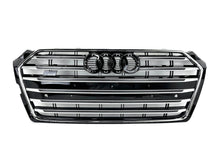 Chrome S5 Style Front Bumper Grille For Audi A5 S5 B9 2017–2019