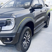 6pcs Fender Flares Slim Style Matte Black Guard for Next Gen Ford Ranger PY Sport 2022-2025