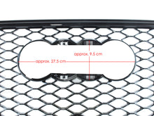 RS5 Style Gloss Black Honeycomb Front Grille For Audi A5 S5 B8.5 2013–2016