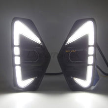 LED DRL Daytime Running Fog Lights for Nissan NP300 Navara 2021-2022