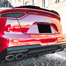 Glossy Black Rear Tail Boot Trunk Spoiler Wing For KIA Stinger 2017-2024