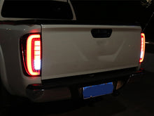Smoke Black LED Tail Rear Lamp Lights For Nissan Navara NP300 D23 2015-2023 w/ Sequential Turn Signal