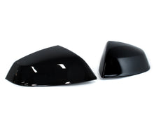 Gloss Black Mirror Cover Caps For Audi Q5 SQ5 B9 2018-2024