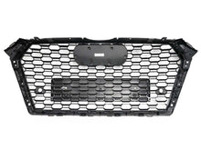 RS4 Style Honeycomb Front Bumper Grille For Audi A4 S4 B9 2017–2019
