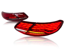 Full LED Tail Lights With Animation Sequential for Mercedes C-Class A205 C205 2015-2023