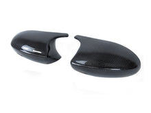 Real Carbon Fiber Mirror Cover Caps Replacement For BMW E90 E91 E92 E93 Pre-LCI mc63