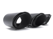 3-Layers Black Sport Exhaust Tips For 2017-2022 Porsche Panamera 971
