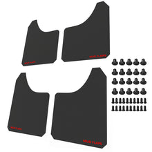 4x Front & Rear Black Colour Universal Splash Guards Mud Flaps Mudflap for Nissan Patrol GU