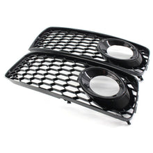 Black Fopg Light Cover Lower Grille for Audi A5 b8 S-line S5 2008-2012