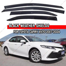 Weather shields Weathershields for Toyota Camry 2018+ Sun Visors
