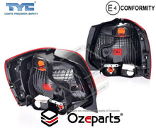 Pair LH+RH Tail Light Lamp For Volkswagen VW Polo Hatch 6R 2010-2014