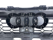 RS6 Style Black Front Bumper Grill for Audi A6 C8 S6 2019-2024 with ACC