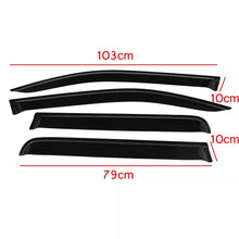 Weather shields Window Visors Weathershields For Amarok 2010-2020