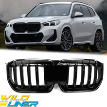 Gloss Black Kidney Grille for BMW X1 U11 U12 2023-2025 SUV Front Grill