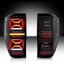 Black Smoke LED Tail Lights For Ford Ranger T6 2012-2018 Rear Lamps Sequential