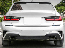 Rear Bumper Canards Side Air Vent Trims for BMW 3-Series G20 2019-2022 M Sport Only
