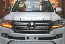 LED DRL Daytime Running Light for Toyota Land Cruiser 2016-2019 Turn Signal Lamp