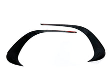 Black Front Bumper Splitter Canards for Mercedes W206 C300 C43 AMG Sedan 2022-2024