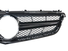 Gloss Black Mesh Front Grille For Mercedes-Benz E-Class W207 Coupe C207 2010–2013 PRE-LCI