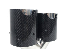 62mm Inlet Carbon Fiber Exhaust Tips Tailpipe Universal