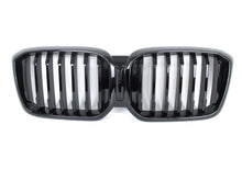 For 2022+ BMW X3 G01 X4 G04 Glossy Black Front Kidney Grille Grill w/o Camera