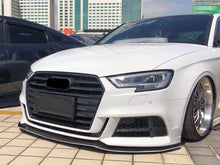Gloss Black S3 Style Front Grille For Audi A3 S3 8V 2017–2020 Without ACC
