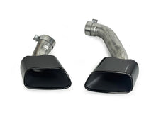 Gloss Black Exhaust Tips Tail Pipe fit for BMW X5 F15 35i M -Sport 2014-2018