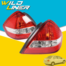 Pair LH+RH Tail Light Rear Lamp For Nissan Tiida 4 Door Sedan C11 2005~2009