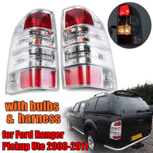 Set Pair LH+ RH Tail Light Rear Lamp w/ Bulb For Ford Ranger PK Ute 2008-2011