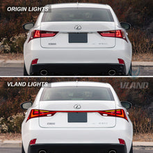 Red LED Tail Lights For 2014-2019 Lexus IS250 300h 350F Start-up&Sequential Set