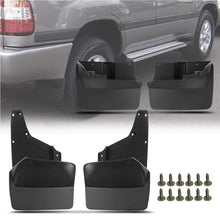 4x Front & Rear Splash Guards Mud Flap for Toyota LandCruiser 100 Series 1998-2007