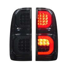 Smoke Black LED Tail Lights Rear Lamps for Toyota Hilux N70 SR SR5 2005-2015