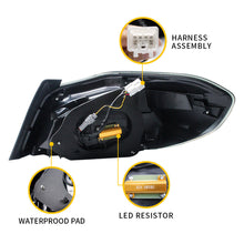 Smoke Tail Lights Fits 2015-2021 Subaru WRX STI LED Sequential Signal Bar Lamps