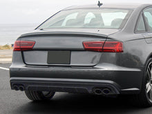 Pair 60mm Inlet Dual Exhaust Muffler Tips For Audi A4 B8 B9 A5 A6 A7 Q5