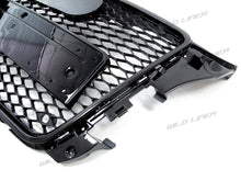 RS3 Style Front Grille for Audi A3 8P 2009-2013 – Gloss Black Honeycomb